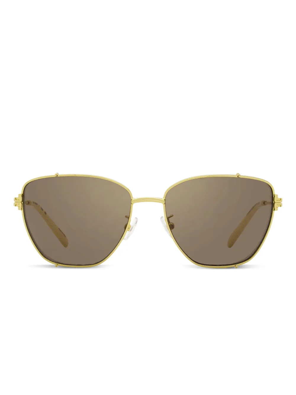Tory Burch 6105 metal-frame geometric sunglasses Goud