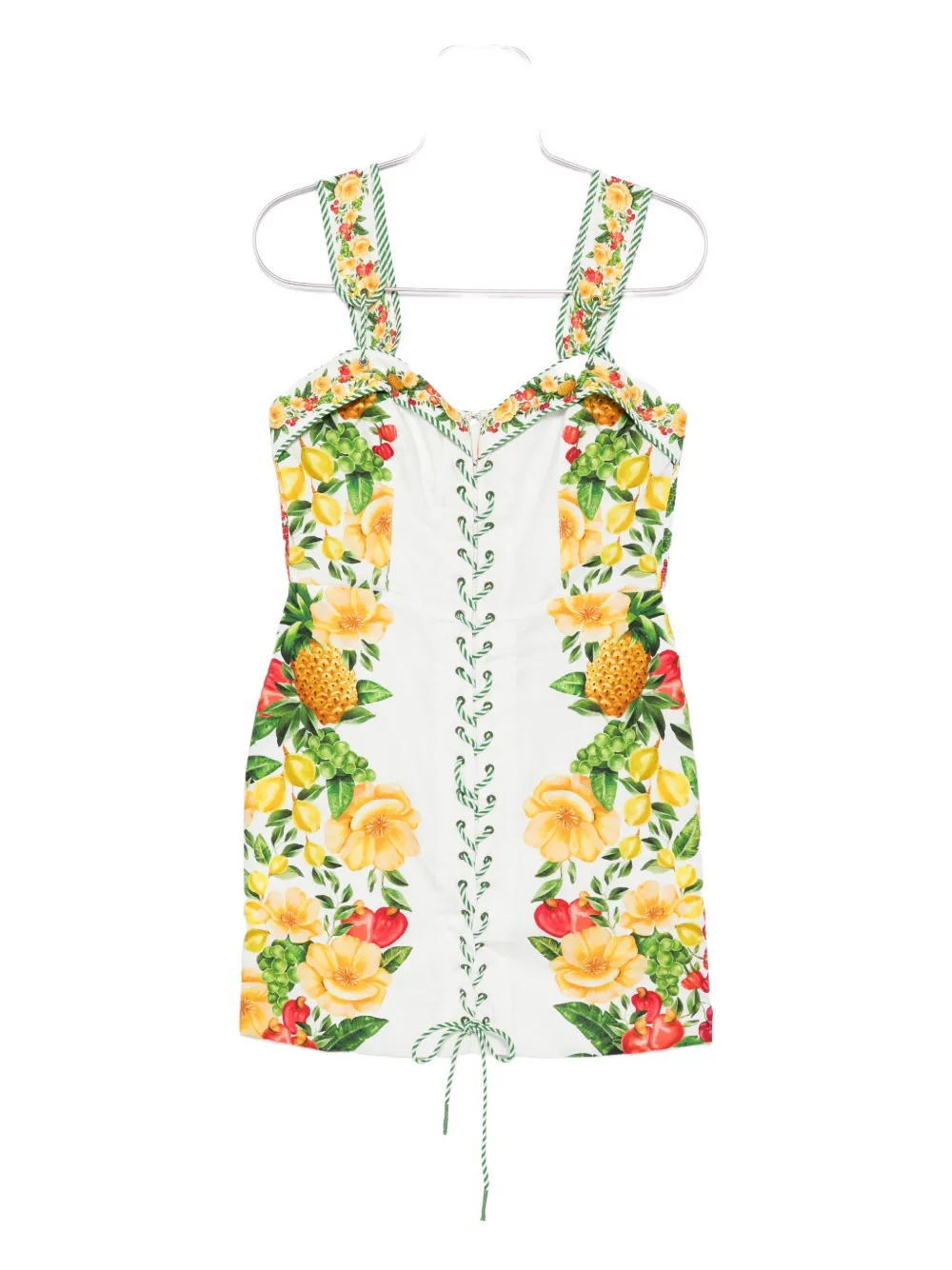 FARM Rio Picnic Flowers minidress - Bianco