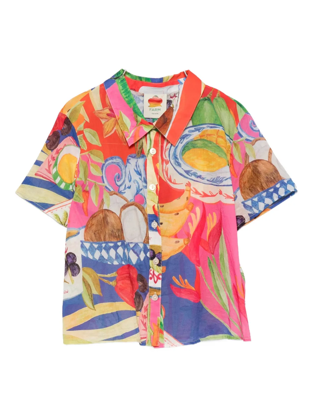 FARM Rio Summer Picnic shirt Roze