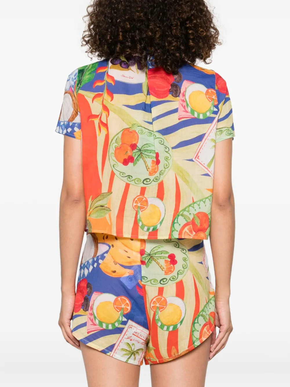FARM Rio Summer Picnic blouse Roze