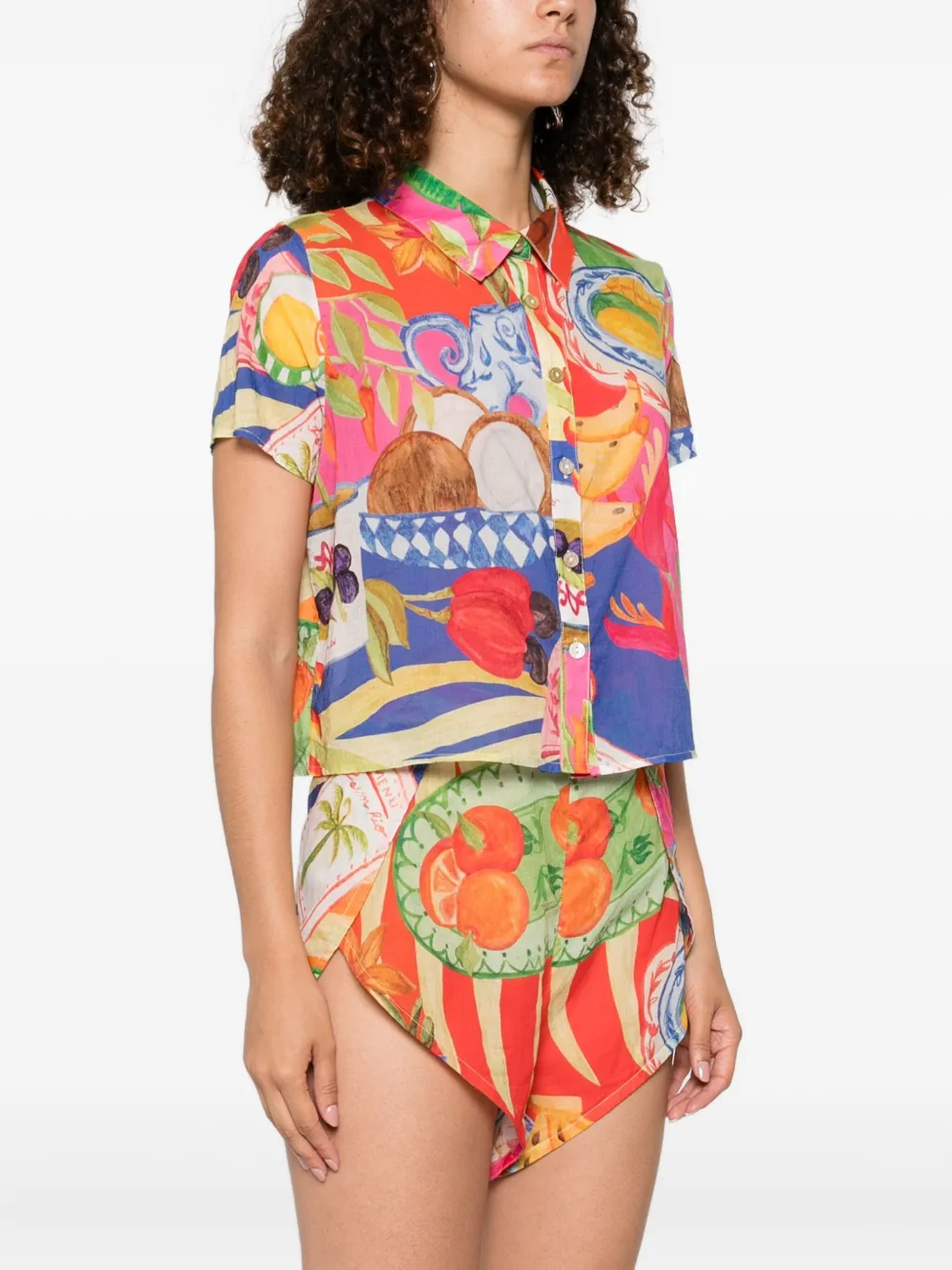 FARM Rio Summer Picnic blouse Roze