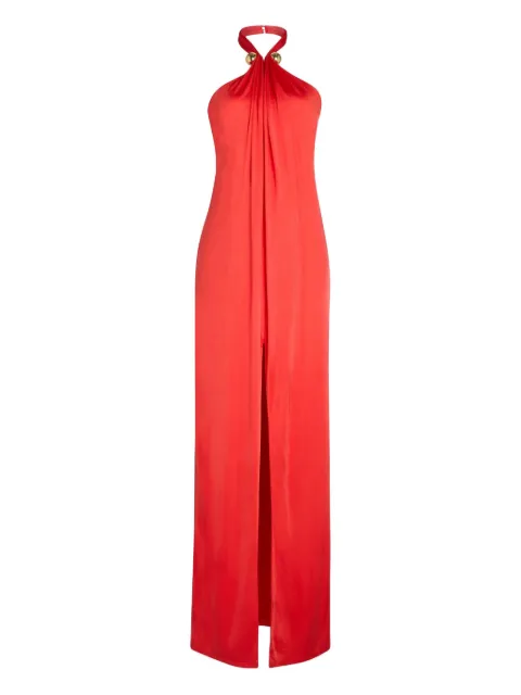 Retrofete Becs halterneck maxi dress
