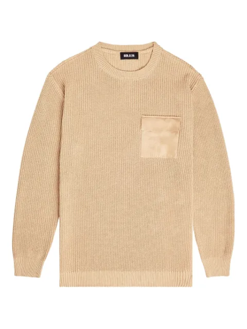 SER.O.YA Maglione Devin a coste