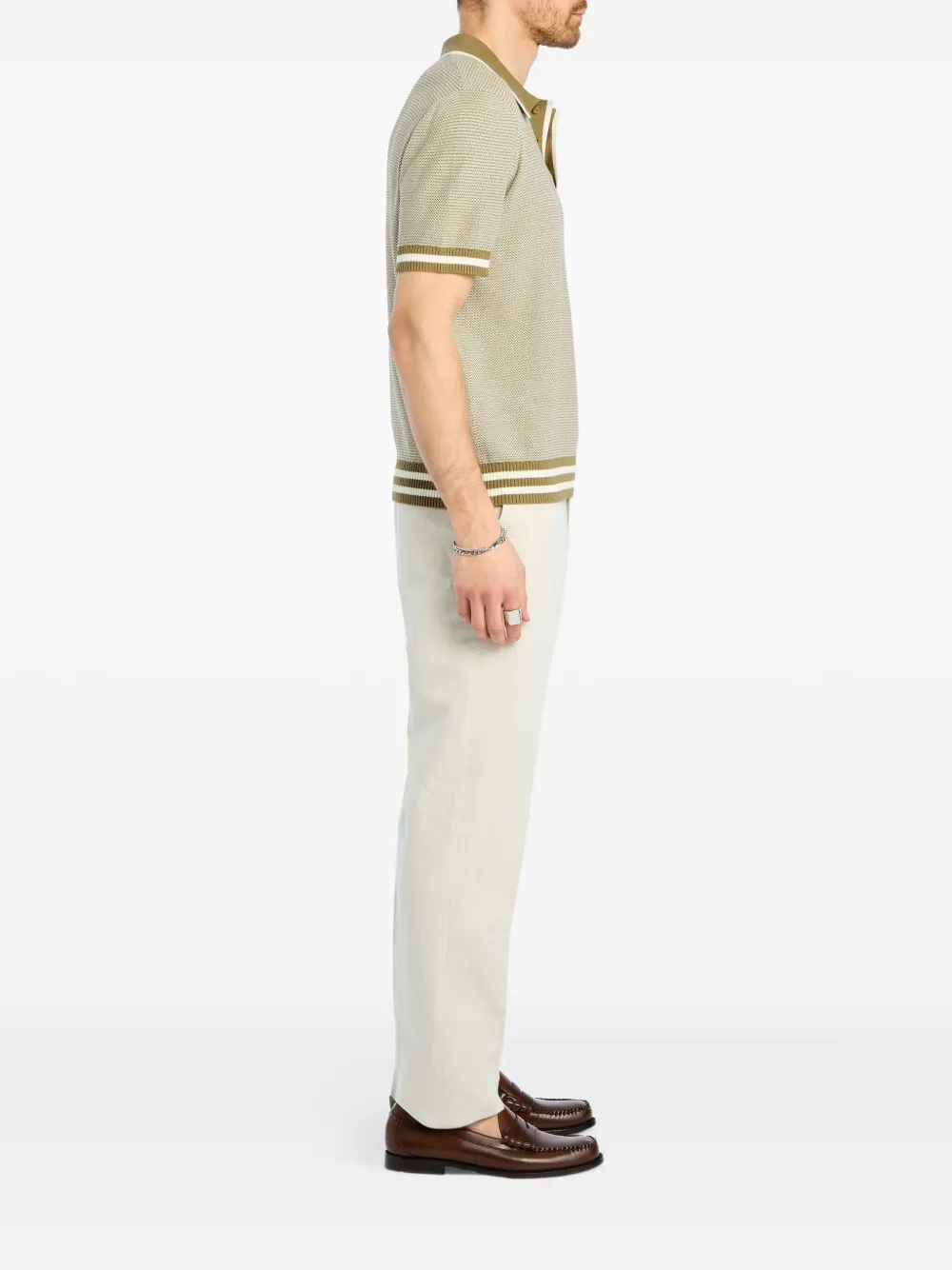 SER.O.YA Ethan knitted polo shirt | Image 2