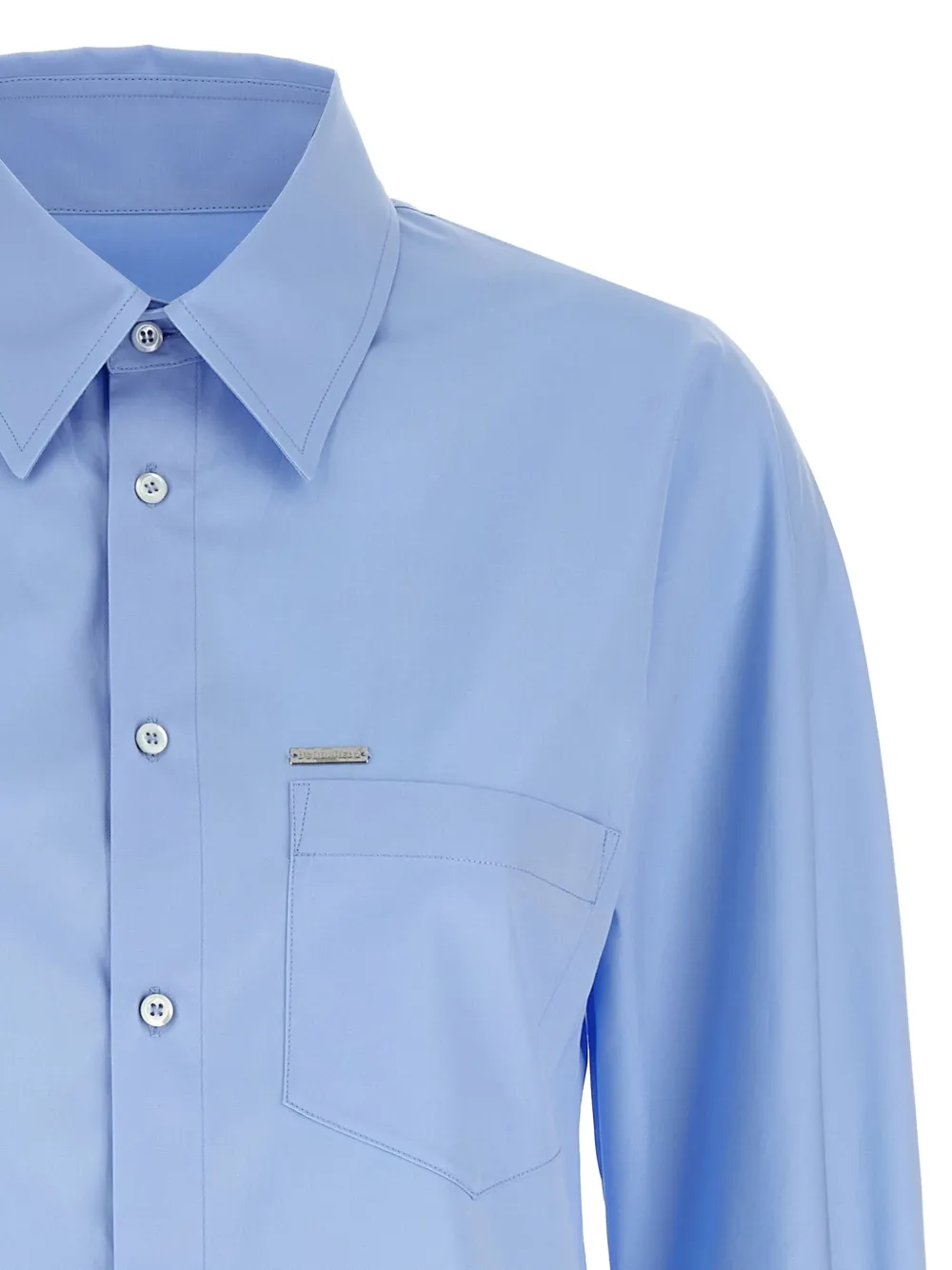 DSQUARED2 Button-up blouse Blauw