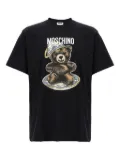 Moschino Teddy-print T-shirt - Black