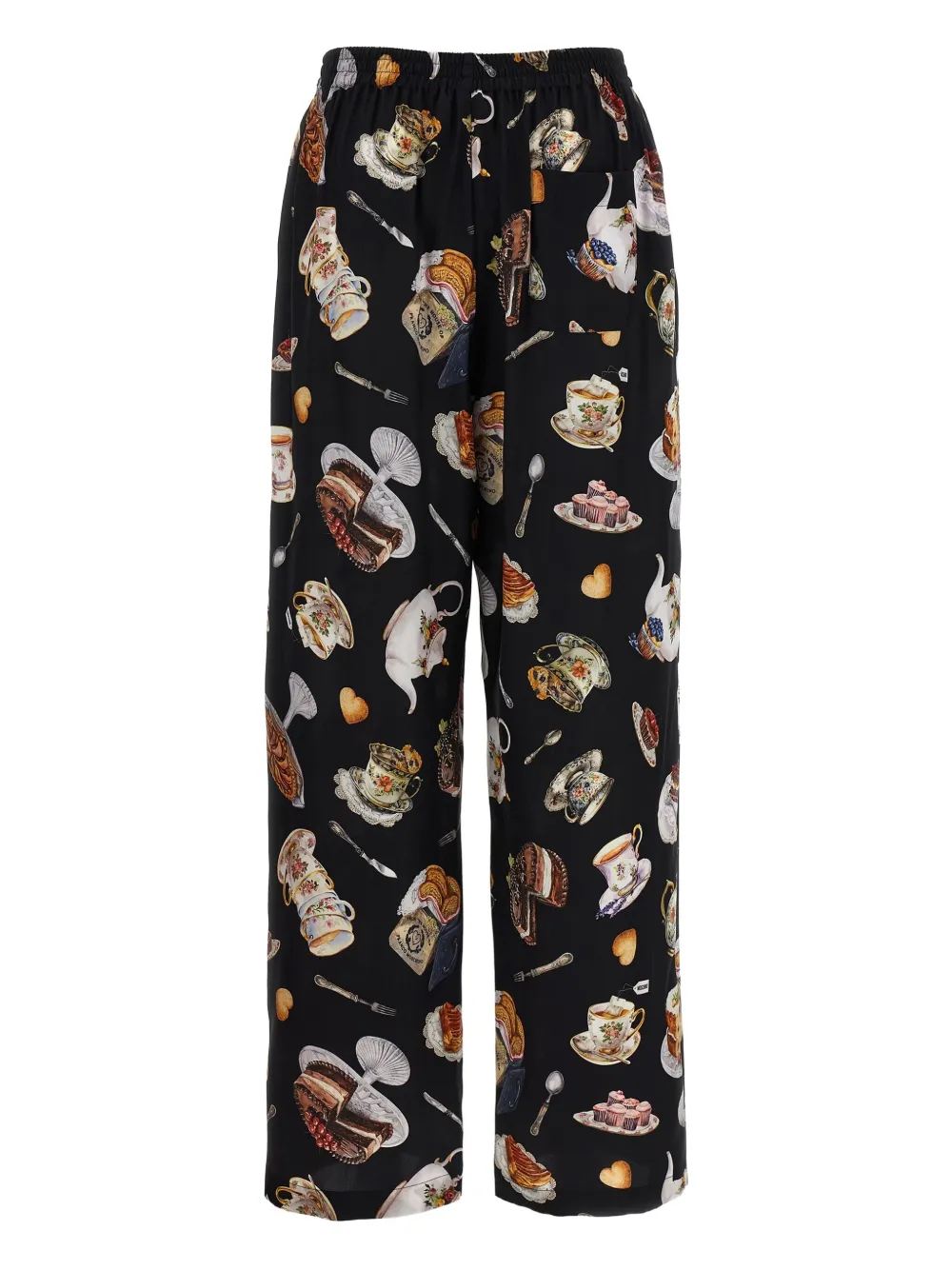 Moschino Tea Time broek met print Zwart