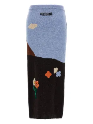 Moschino Knitted Skirts for Women - Shop on FARFETCH