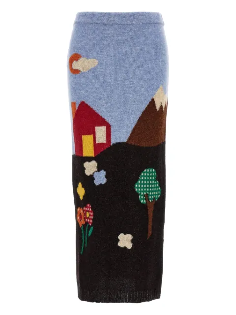 Moschino Shetland skirt