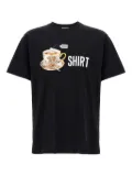 Moschino teacup-print crew-neck T-shirt - Black