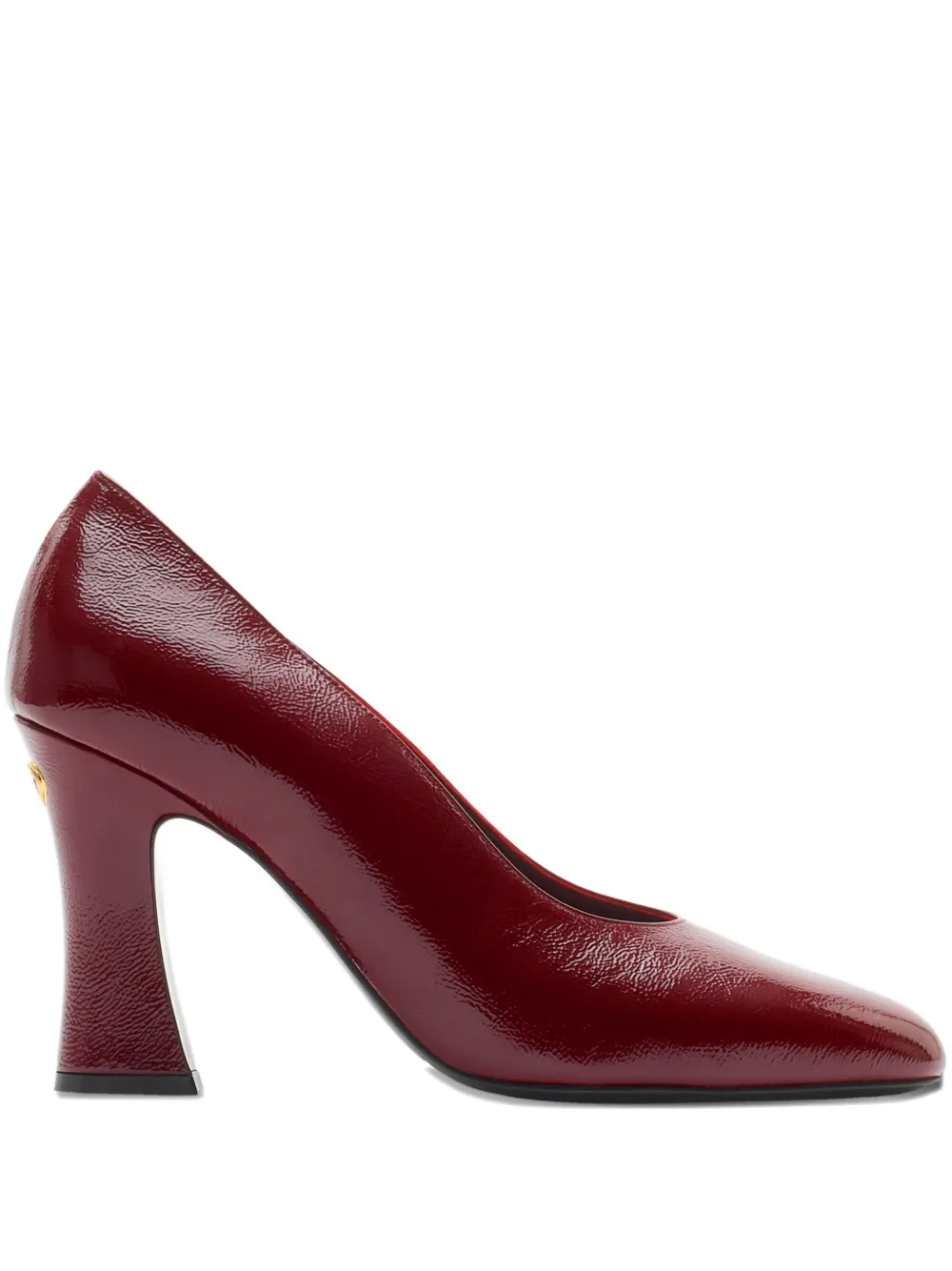 Burberry Scarpins Trinket patent leather block-heel pumps | Red | Image 1