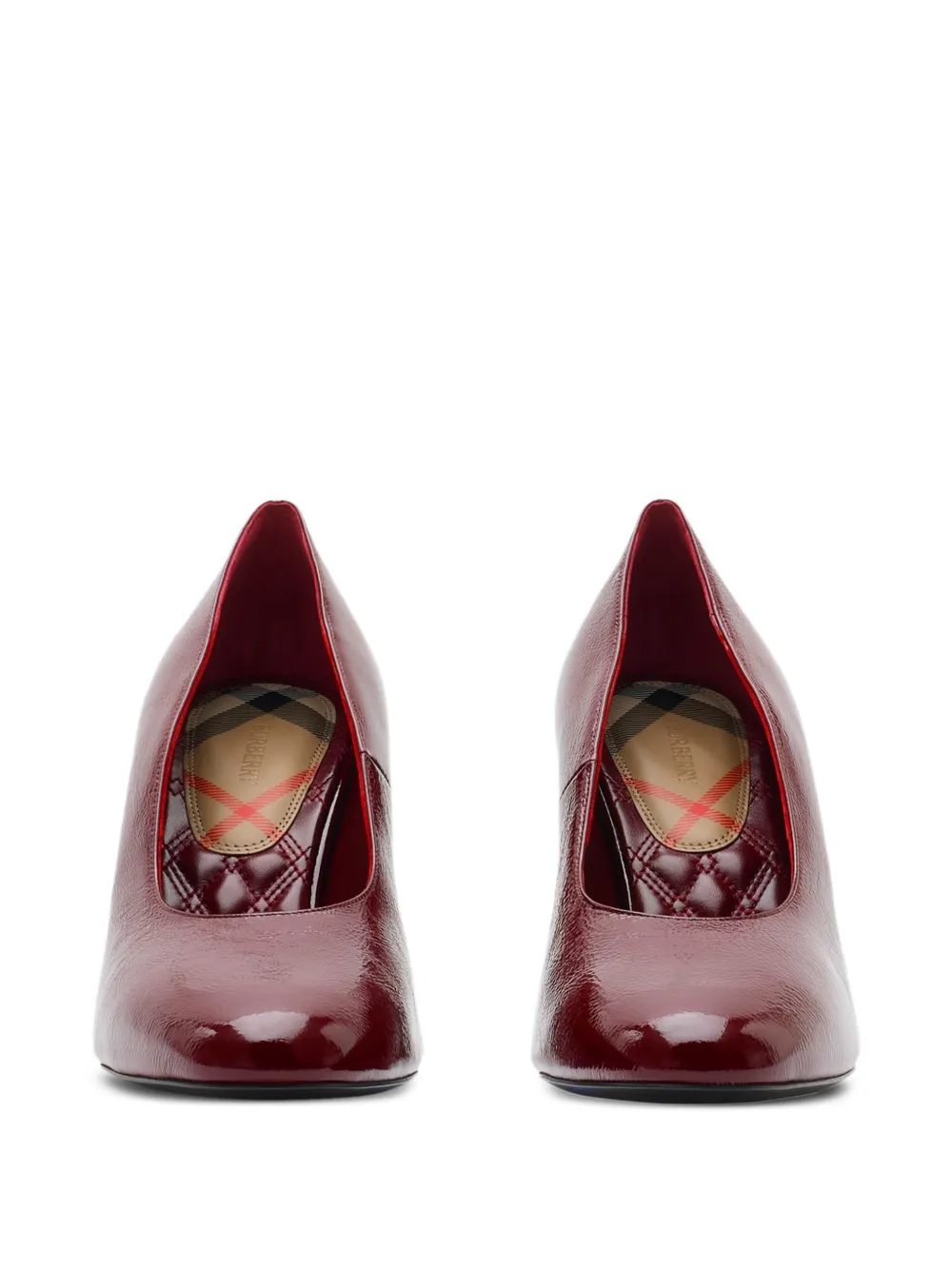 Burberry Scarpins Trinket patent leather block-heel pumps | Heeled Pumps | Image 2