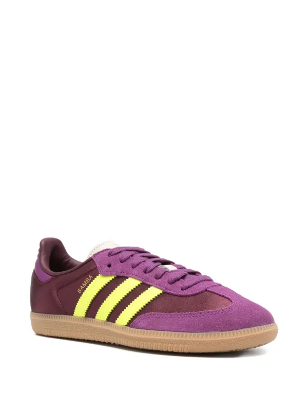 Adidas Samba OG lace-up Sneakers | Purple | FARFETCH
