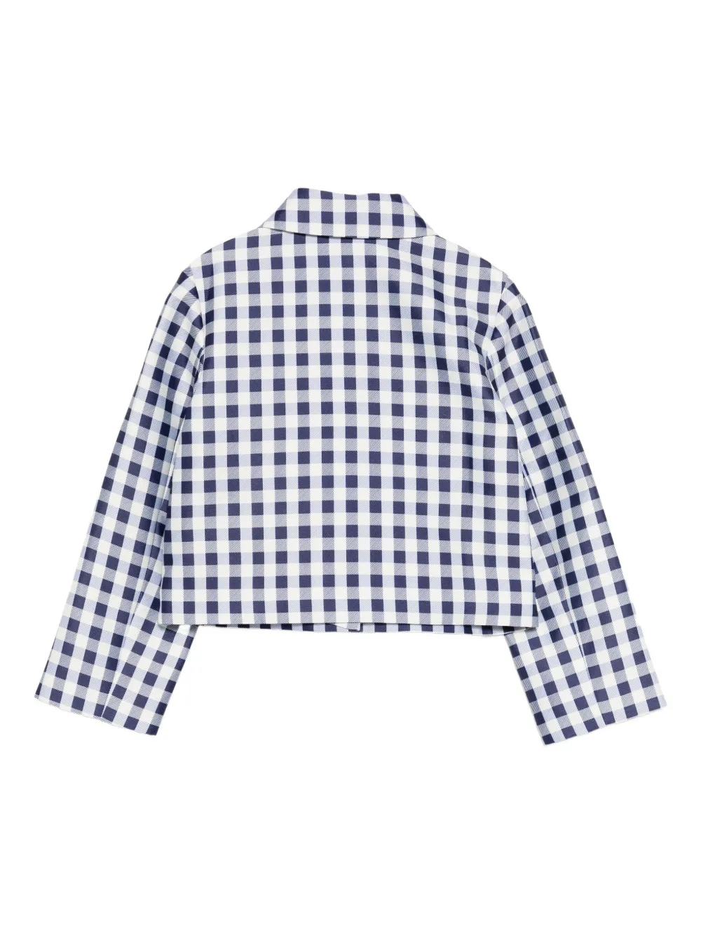 Self-Portrait Kids Jack met gingham-ruit Blauw