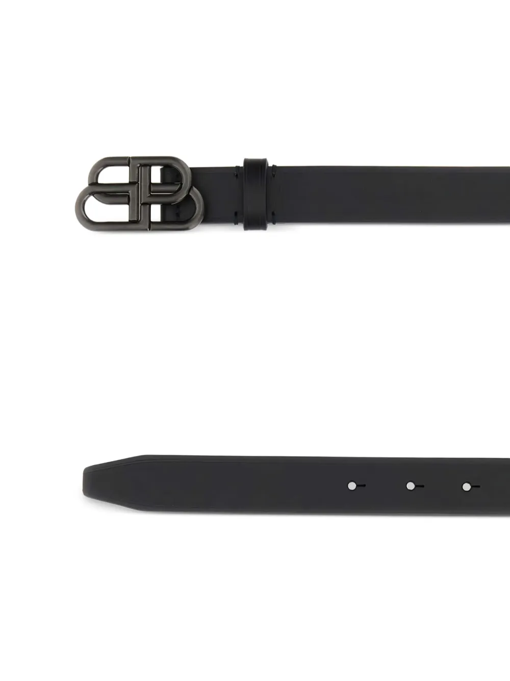 Balenciaga Riem met BB-logogesp Zwart
