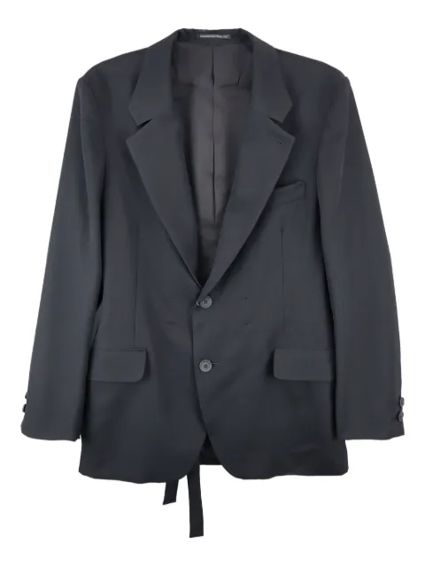 Yohji Yamamoto Jacke mit Gürtel
