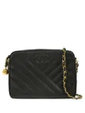 CHANEL Pre-Owned 1992 small CC quilted shoulder bag - Black