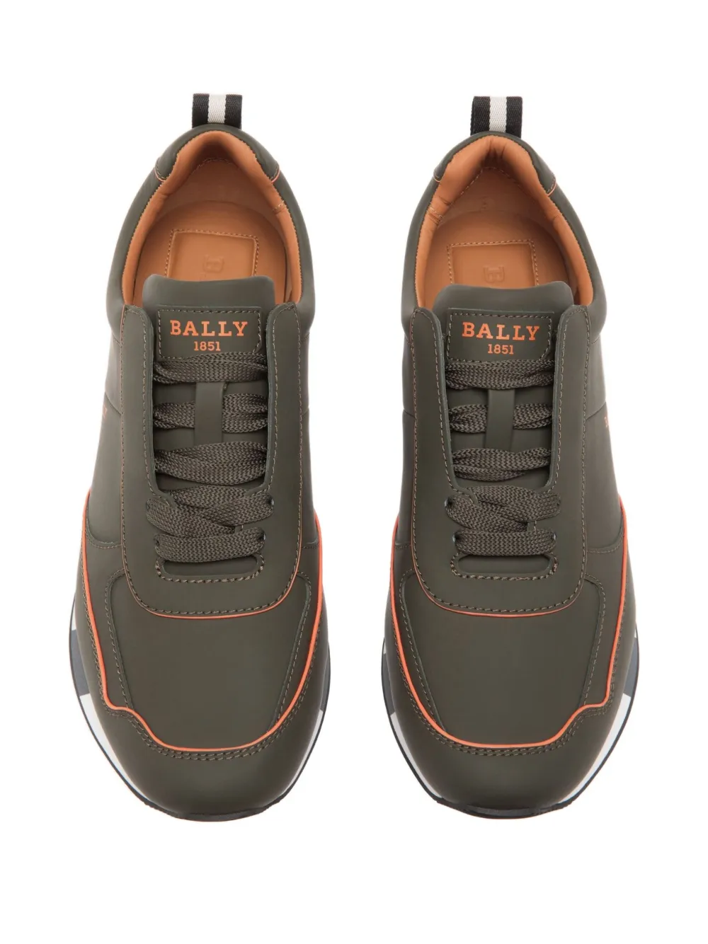 Bally logo-detail sneakers Green
