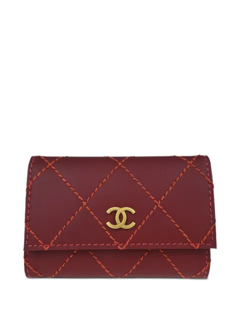 CHANEL Pre-Owned حافظة مفاتيح 'وايلد ستيتش' 2003