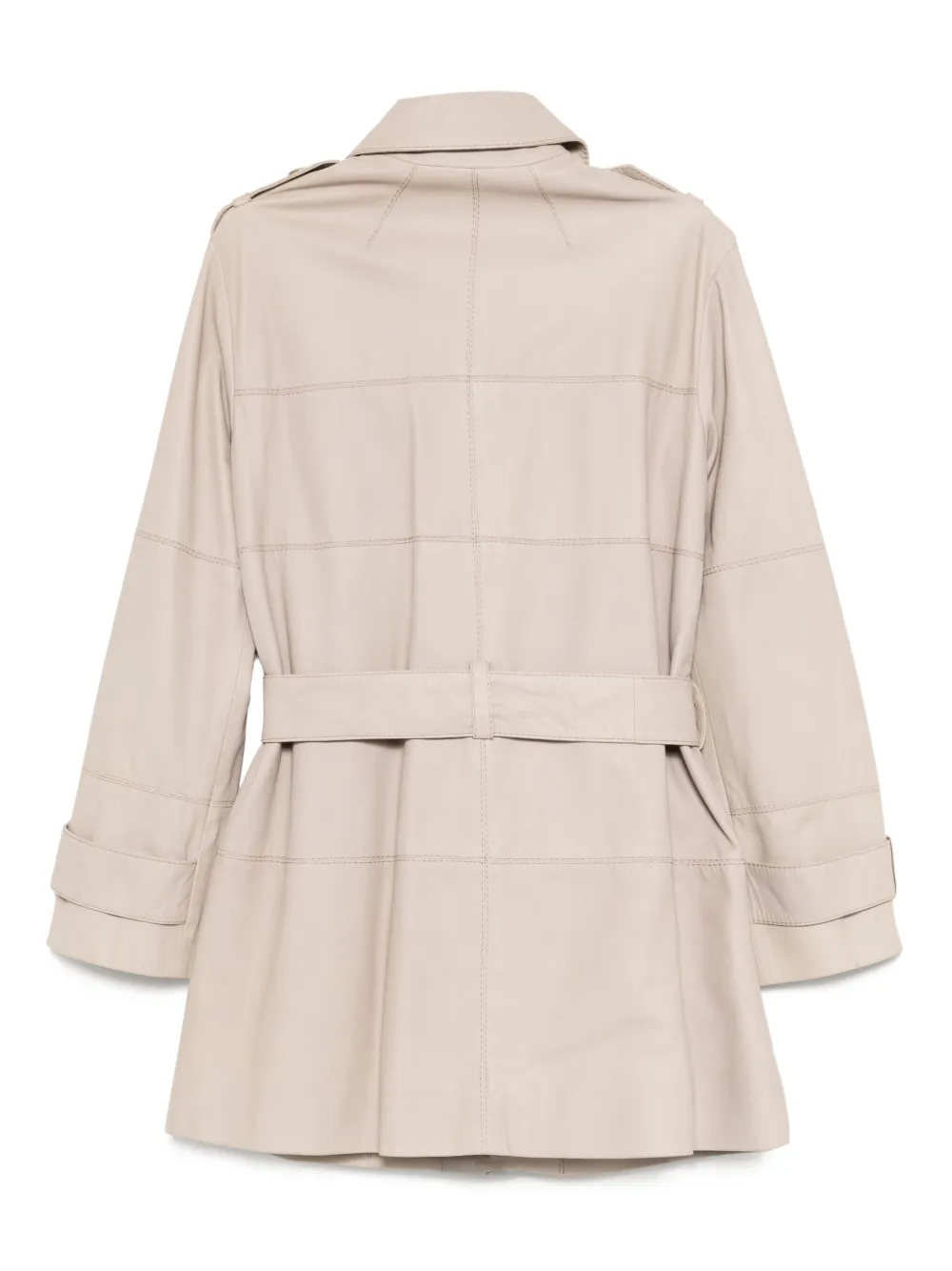 Louis Vuitton Pre-Owned 1990-2000s leather coat | Image 2