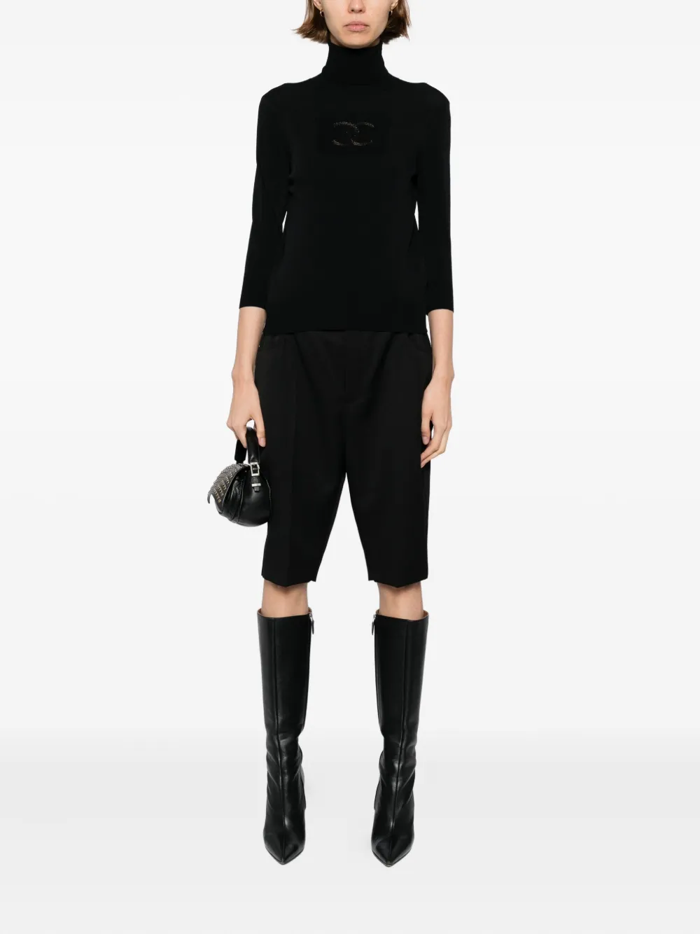 CHANEL Pre-Owned 2003 knitted top | Image 2