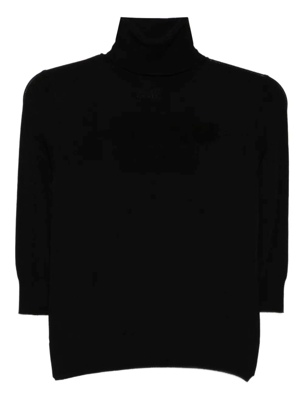 CHANEL Pre-Owned 2003 knitted top | Black | Image 1