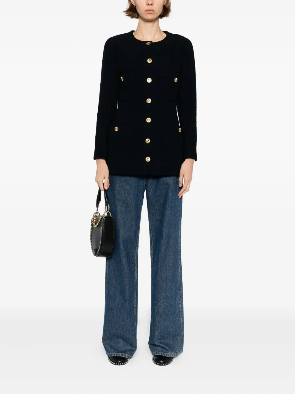 CHANEL Pre-Owned 1990-2000s tweed jacket | Image 2