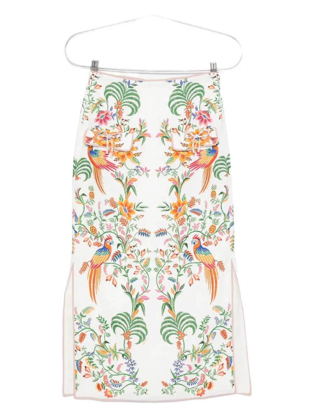 FARM Rio Delicate Forest maxi skirt - Bianco