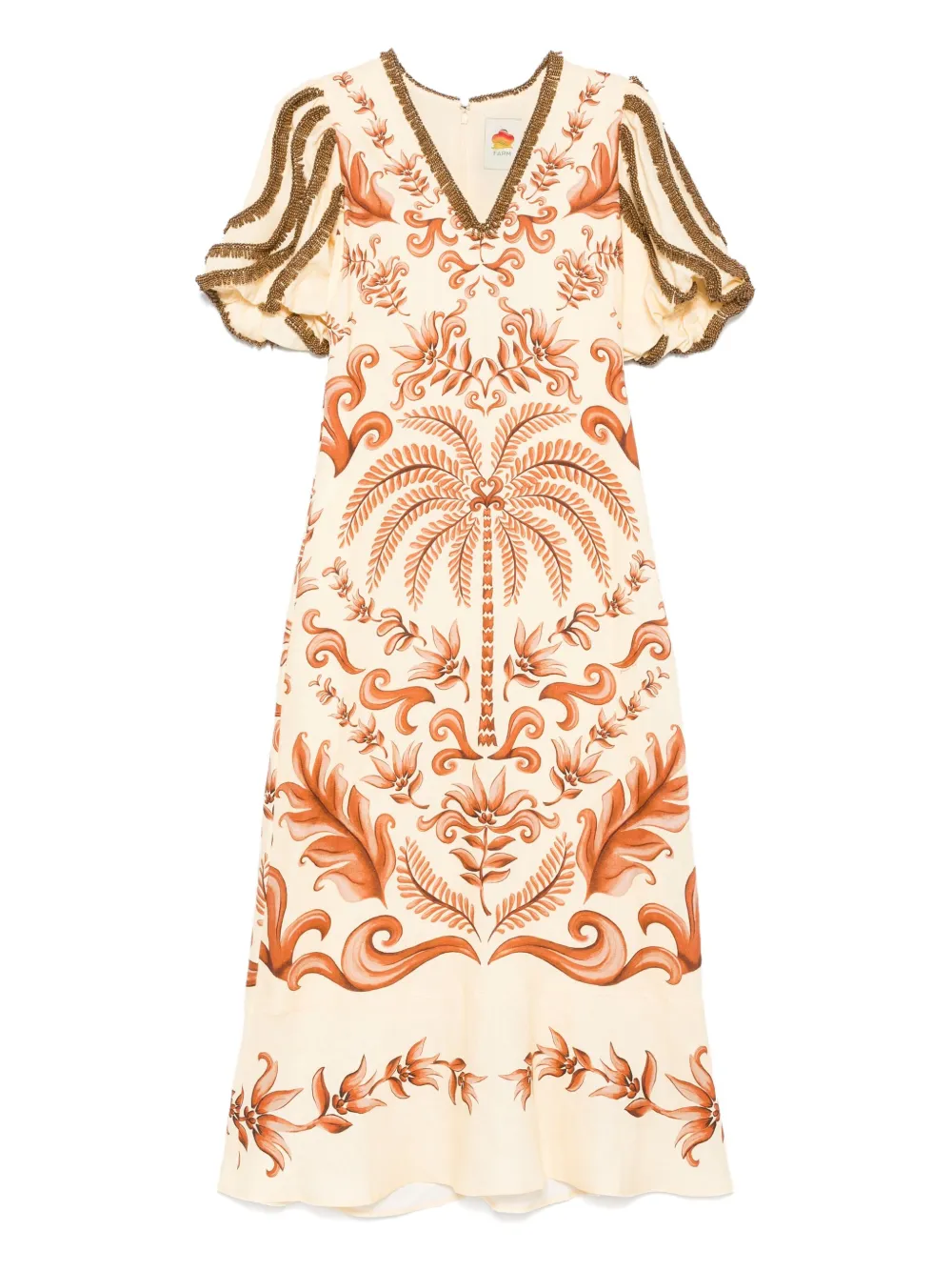 FARM Rio Milani maxi dress | Brown | Image 1