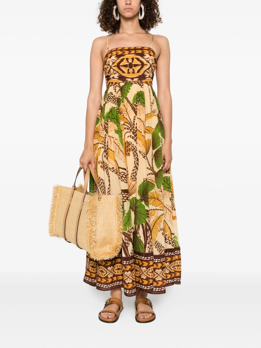 FARM Rio Foliage Sketch maxi dress | Day Dresses | Image 2