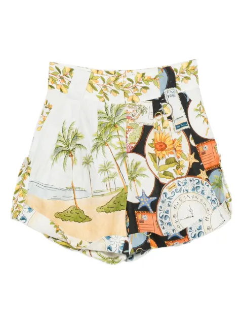 FARM Rio Latin Trip Scarves shorts
