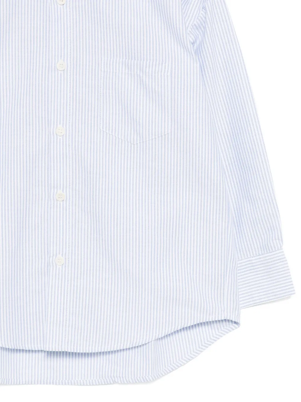  Kindred Camisa A Rayas De Algodón - Azul 
