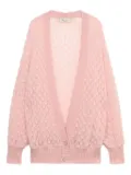 Blumarine textured cardigan - Pink