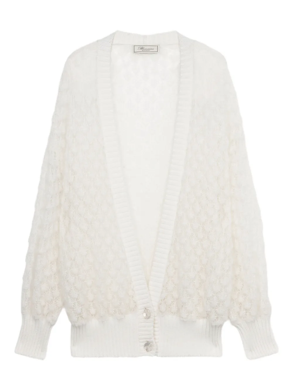 Blumarine Vest met V-hals Wit
