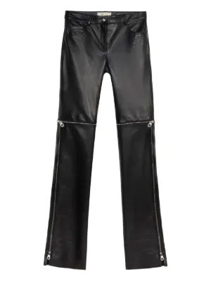 パンツ BLUMARINE Woman Pants Black 2P164A N0990 Blumarine Panelled Trousers | Black | FARFETCH