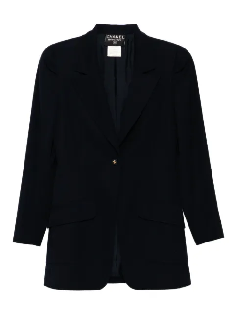 CHANEL Pre-Owned 1997 single-breasted blazer