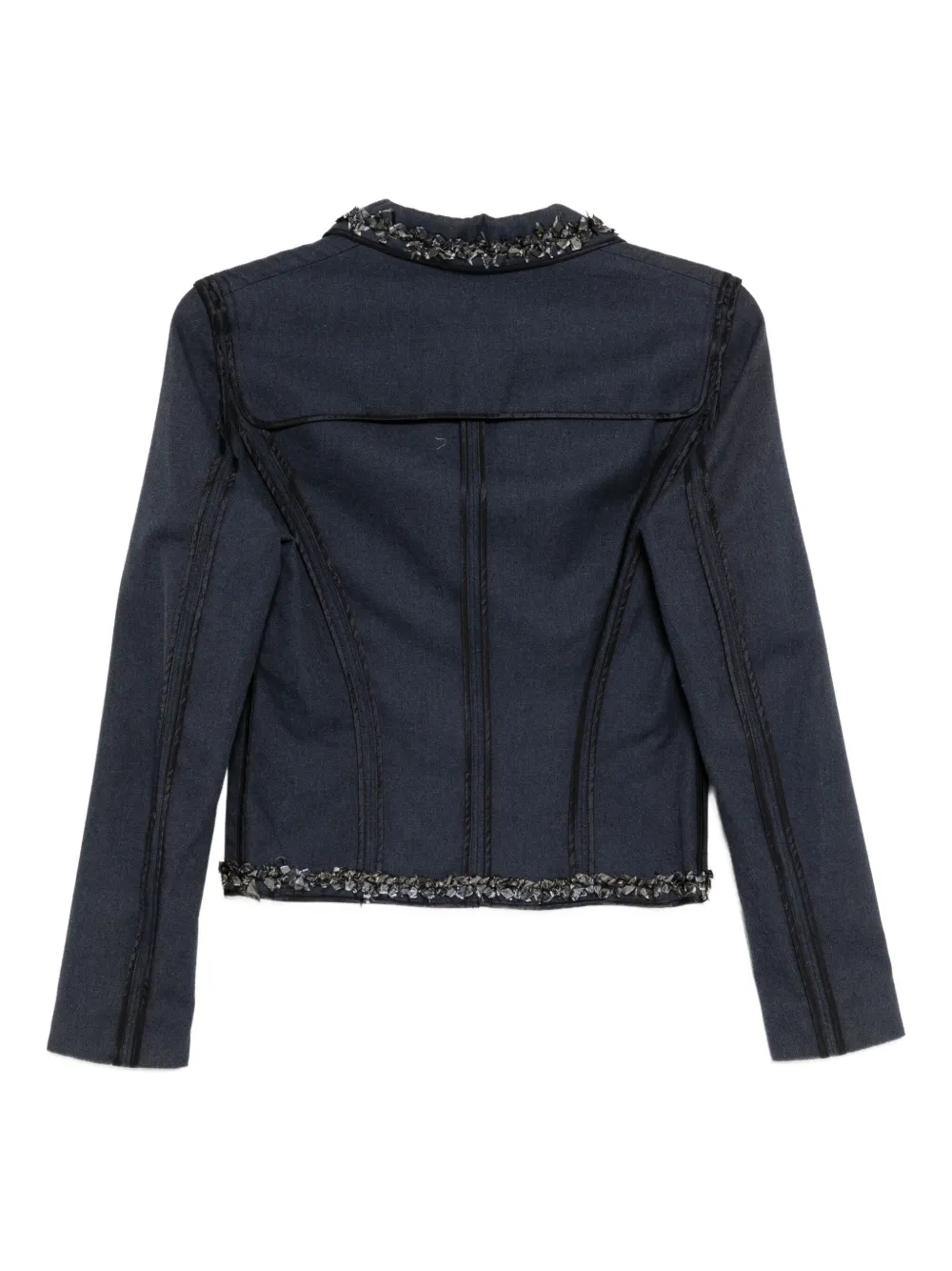 Christian Dior Pre-Owned 2000 single-breasted denim jacket | Image 2