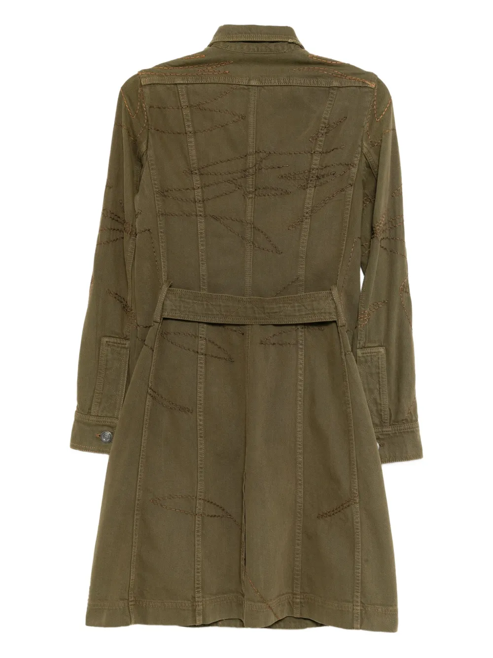 Christian Dior Pre-Owned 2006 denim coat | Image 2