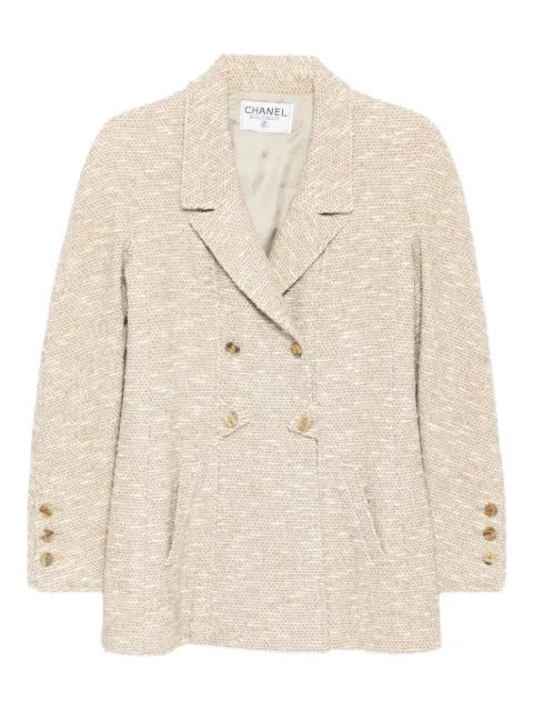 CHANEL Pre-Owned جاكيت تويد من عقد 1990-2000