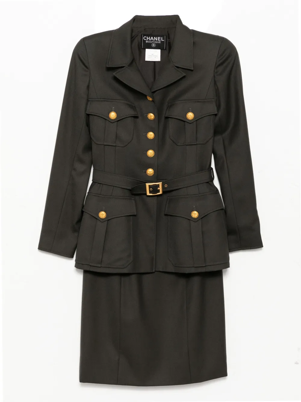 Pre-owned Chanel 1996 Wool Suit