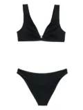 MC2 Saint Barth v-neck clasp bikini - Black