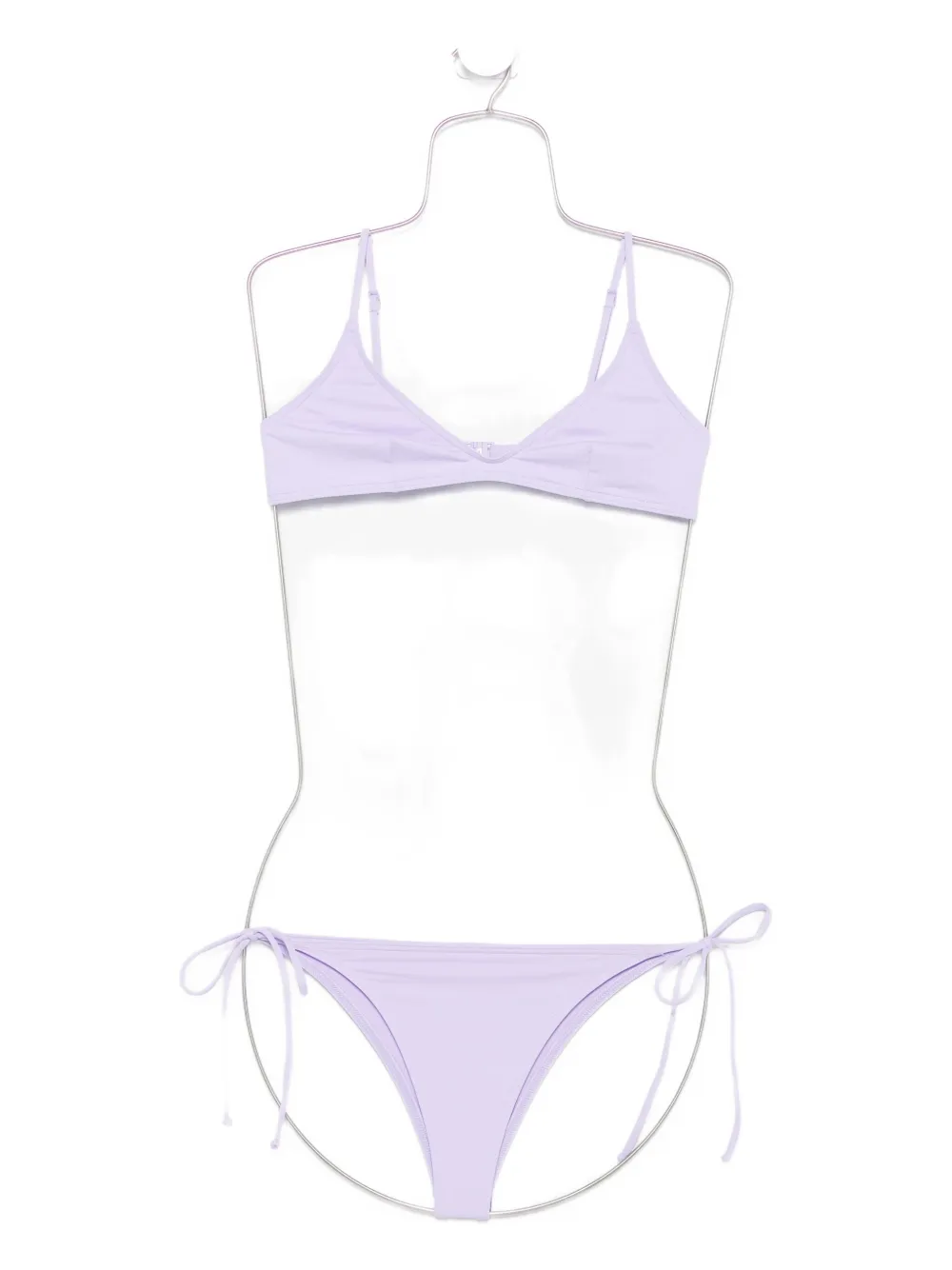 MC2 Saint Barth triangle side-tie bikini | Purple | Image 1