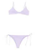MC2 Saint Barth triangle side-tie bikini - Purple