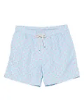MC2 Saint Barth octopus-motif swim shorts - Blue