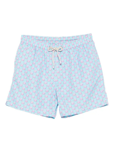 MC2 Saint Barth octopus-motif swim shorts