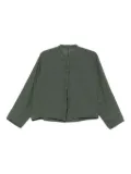 Transit mandarin-collar long-sleeve shirt - Green