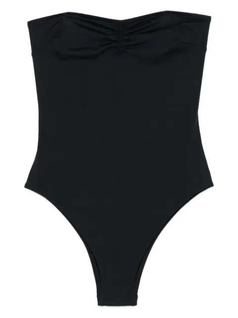 MC2 Saint Barth logo-appliqué swimsuit