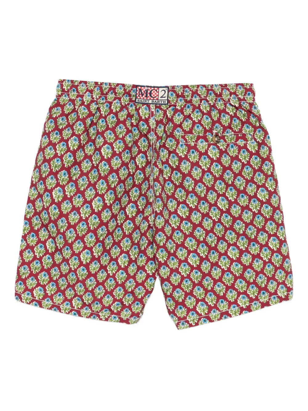 MC2 Saint Barth floral-print swim shorts Rood