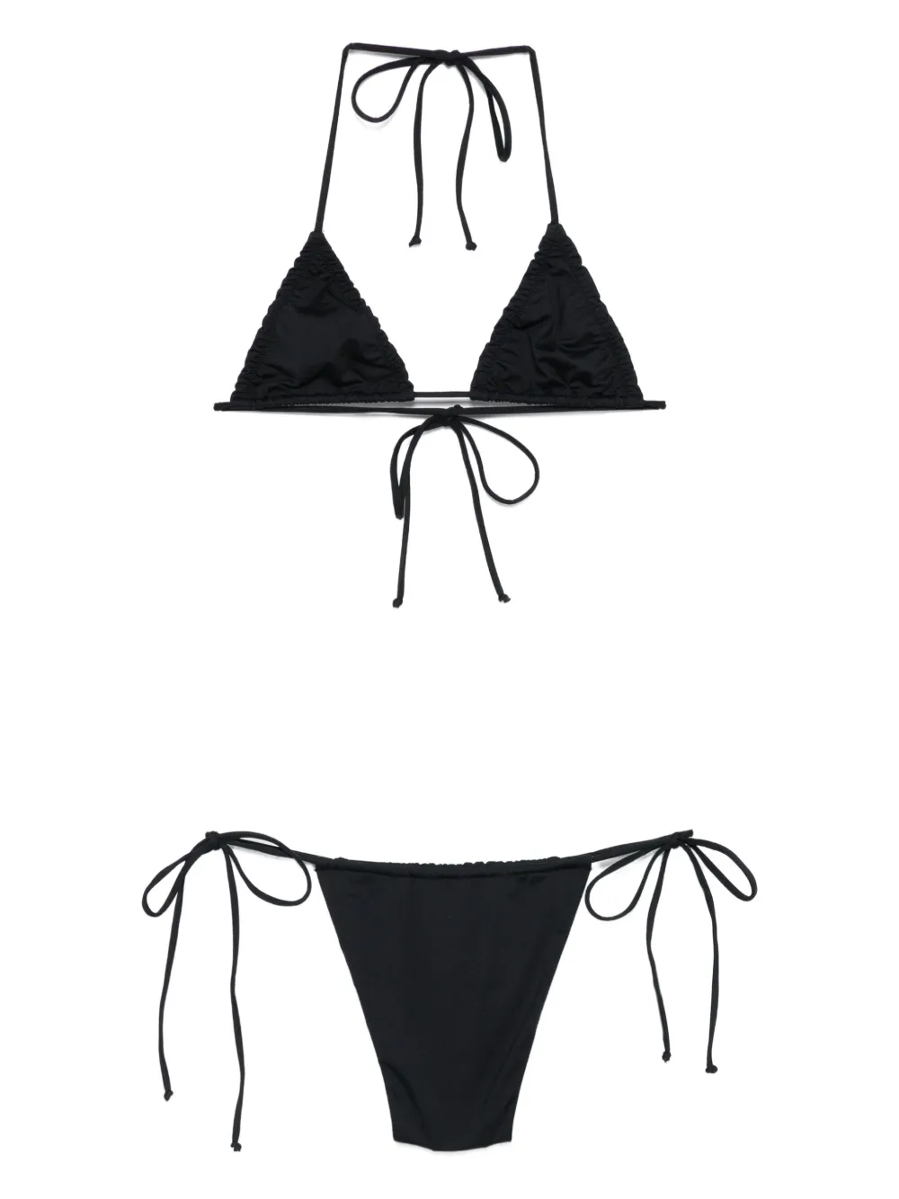 MC2 Saint Barth Nilly triangle bikini | Black | Image 1