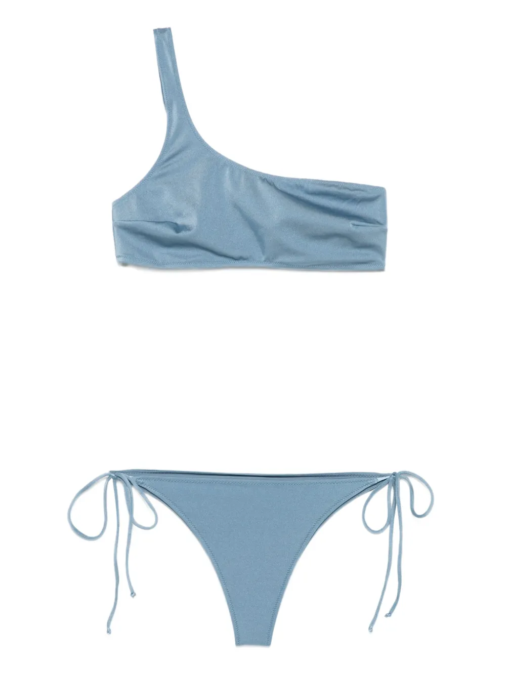 MC2 Saint Barth one-shoulder side-tie bikini | Blue | Image 1